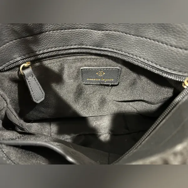 Nanette Lepore Black and Gray Crossbody Bag Set Mom and Daughter - Image 4