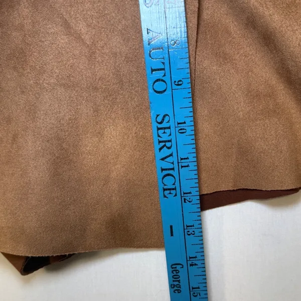 Hyfve Faux Suede Moto Jacket‎ and Skort Set Cognac Brown Sz M cowgirl festival - Image 14