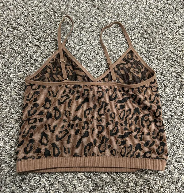 Cheetah Print Top Brown - Image 2