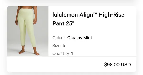 Lululemon Align 25” Leggings - Image 2