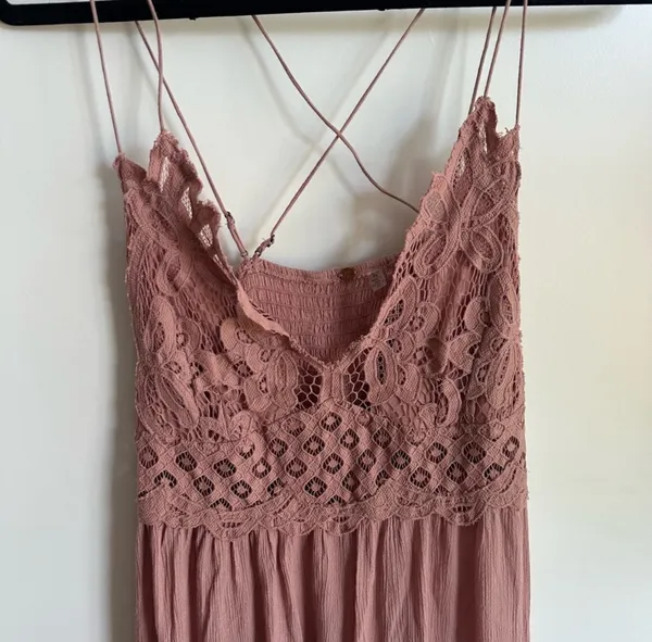 Adella Lace Mini Dress - Image 3