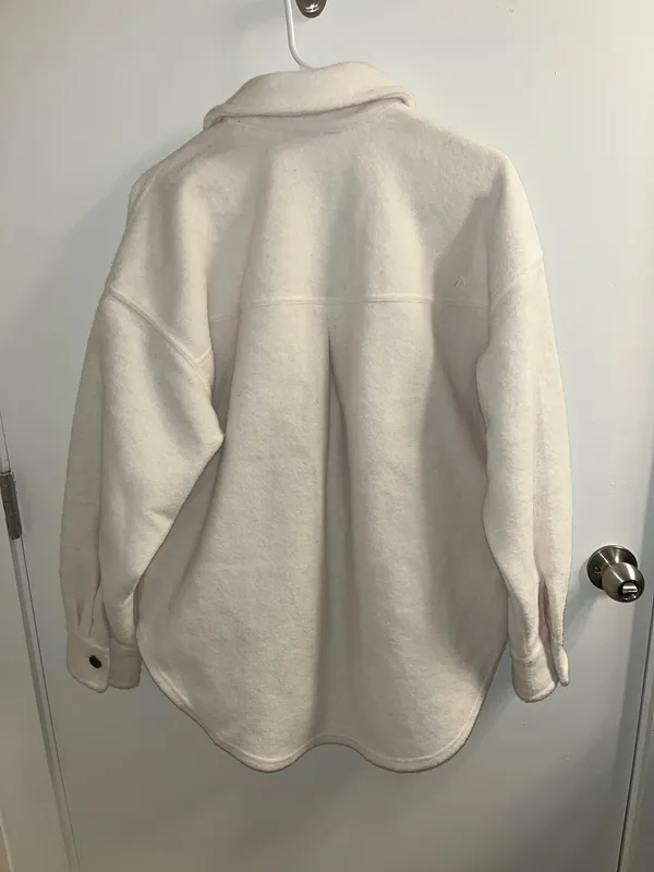 Alpine Design Fleece White Jacket - Image 5