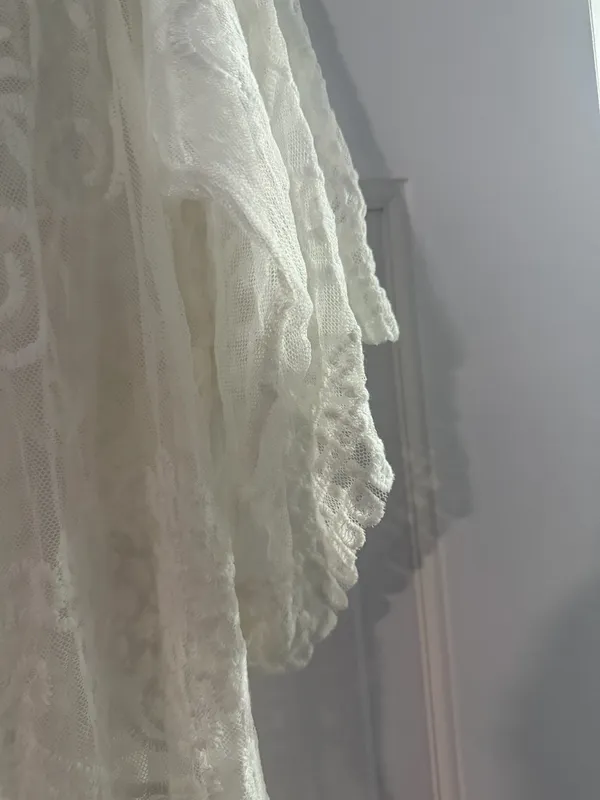 Sun Carl lace cover up White Size M - Image 2