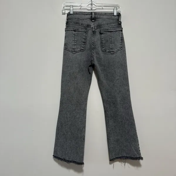 Rag & Bone Nina High-Rise Ankle‎ Flare Jeans in Broderick Size 25 - Image 7