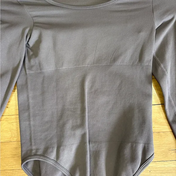 OQQ taupe Bodysuit - Image 2