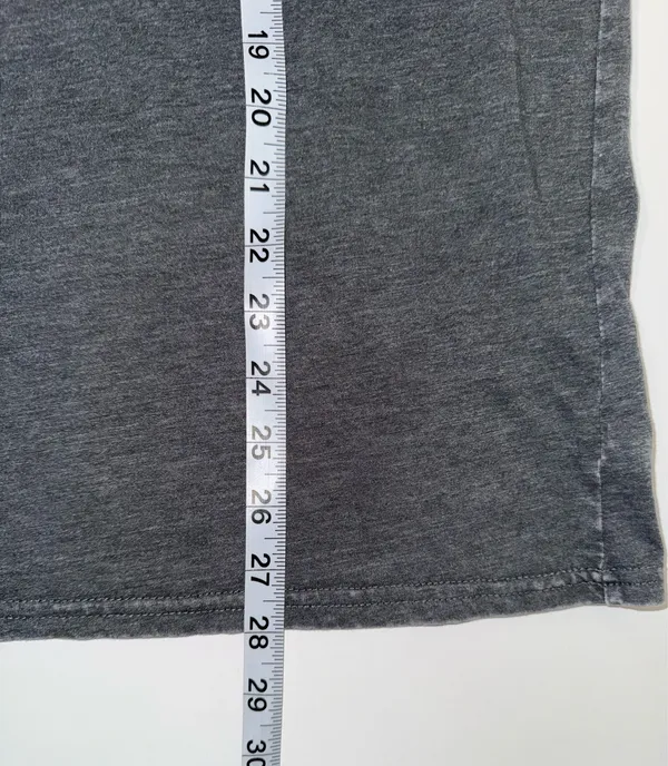 Maurices Whiskey Always A Good Idea Oversized Graphic Tee Gray Rhinestone - Image 8