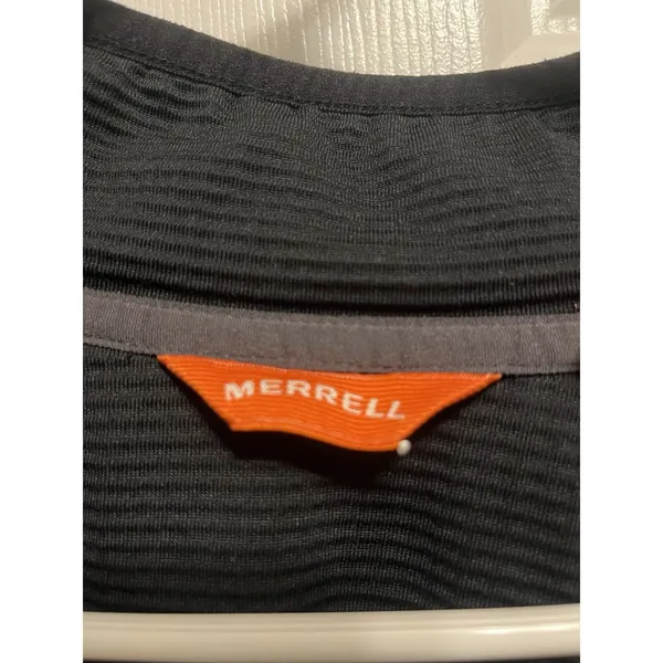 Women's Blk Merrell GeoTex Full Zip Outdoor Training Running Hiking Winter XL - Image 2