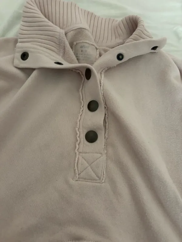 Aerie crew neck button up  - Image 2