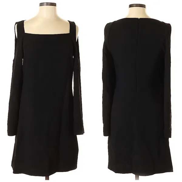 Revolve Bailey44 Black Off Shoulder Dress Small - Image 2