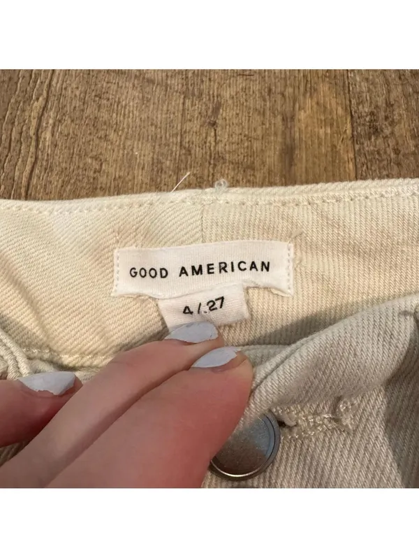 Good American Good Classic Stretch-Denim Slim-Leg Jeans 4 - Image 4