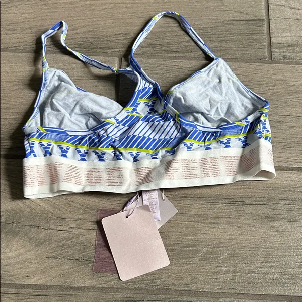 Savage X Fenty Striped Floral Bralette - Image 3