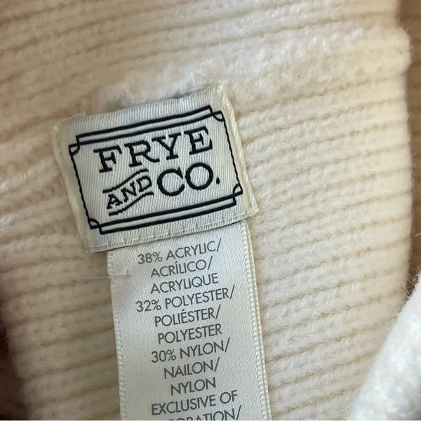FRYE & CO | Cream Studded Knit Skull Hat - Image 8