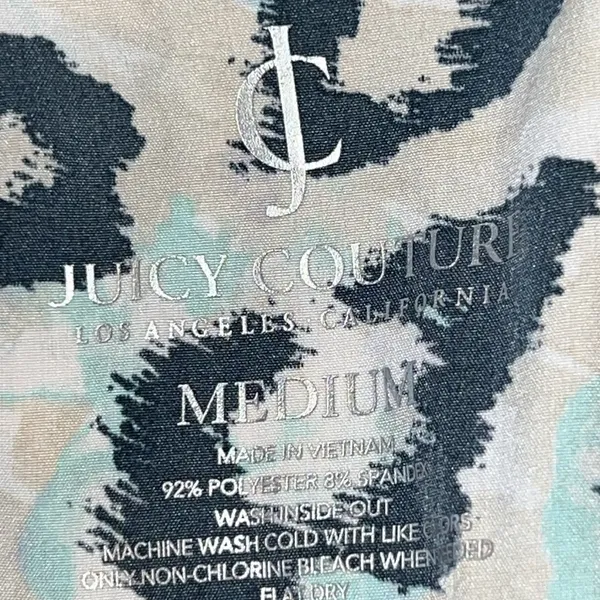 JUICY COUTURE Leopard Print Top Size Medium - Image 7