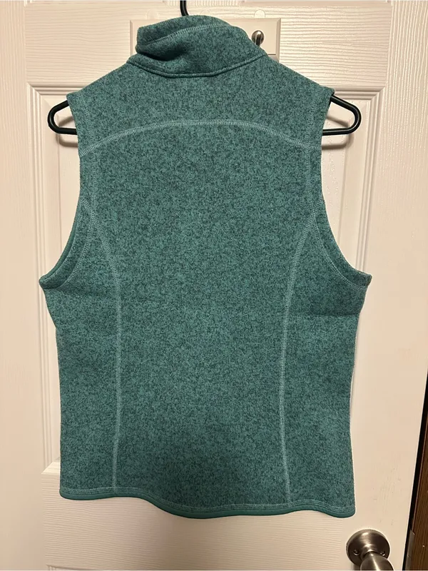 Patagonia Teal Full-Zip Fleece Vest - Image 5