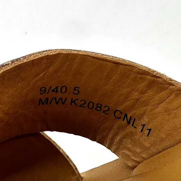 Kork Ease Ava Wedge Sandals Platform Ankle Natural Vachetta Leather Tan 9 - Image 7