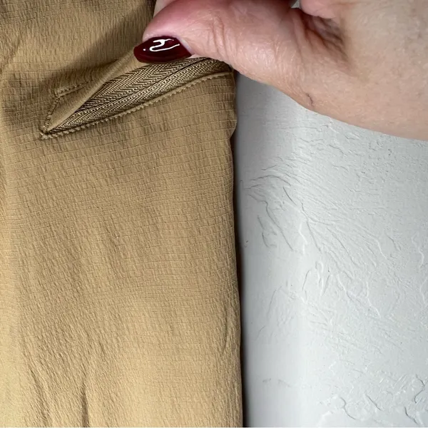 Athleta Trekkie‎ North Big Sur Brown Jogger Rip Stop Outdoor Activewear Pants - Image 13