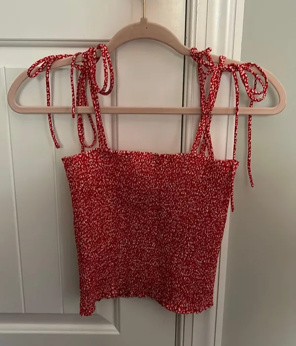 Reset By Jane Red Top Size M - Image 2