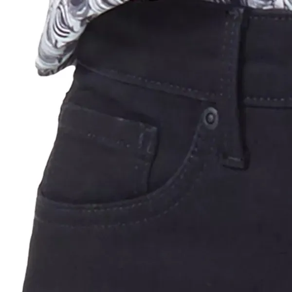 NWT NYDJ Barbara Tummy-Control Bootcut Jeans Black Denim Women's Size 2 NEW - Image 8