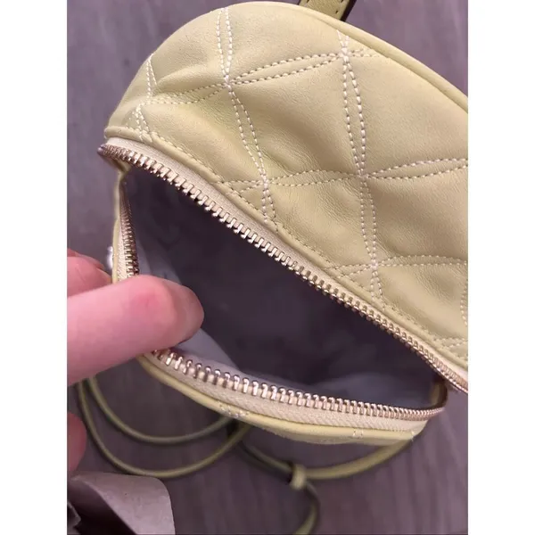 Kate Spade New York Natalia convertible backpack handbag mini Frosty Lime - Image 5