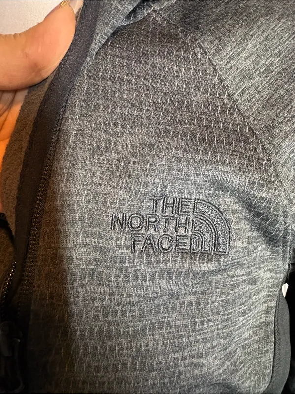 The North Face Women's Charcoal Gray Hooded Zip Jacket Size M - Image 7