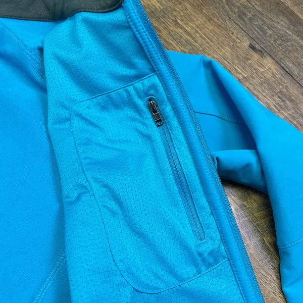 Patagonia Simple Guide Hoody Jacket Coat Women’s Size Medium Zip Up Curacao Blue - Image 8