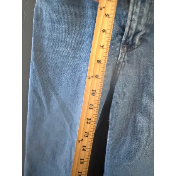 Abercrombie &‎ Fitch The 90s Straight Ultra High Rise Jeans Medium Wash 25 0R - Image 7