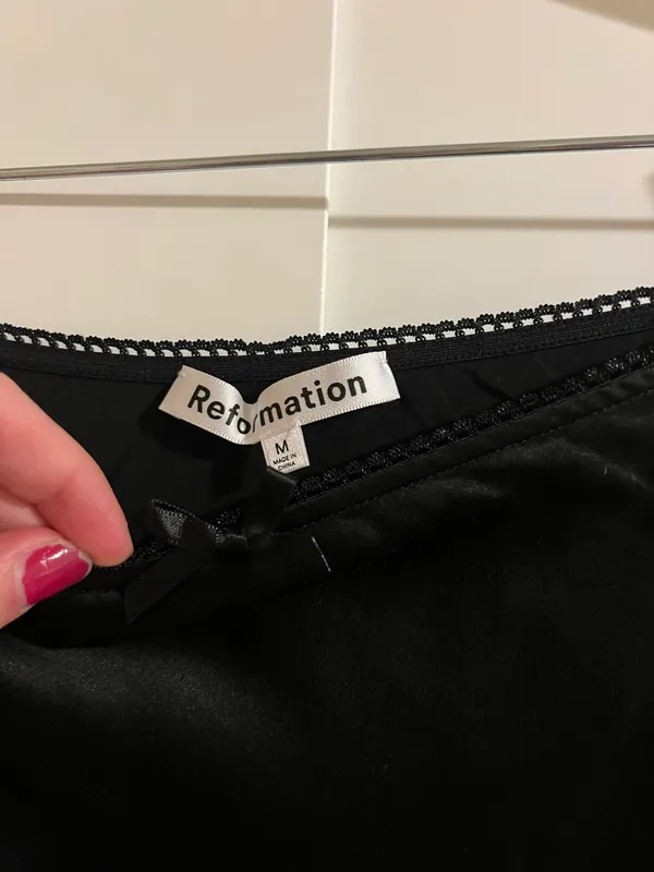 black mini skirt - Image 2