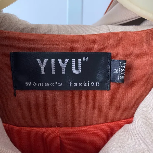 YIYU Size M Burnt Orange Sleeveless Zip Up Hooded Vest Dr‎ Seuss Graphic Print - Image 5