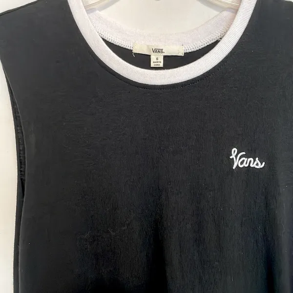 Vans Sleeveless T-Shirt off the wall shift dress - Image 3