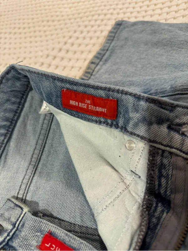 Lucky Brand Zoe High-Rise Straight Jeans - Image 6