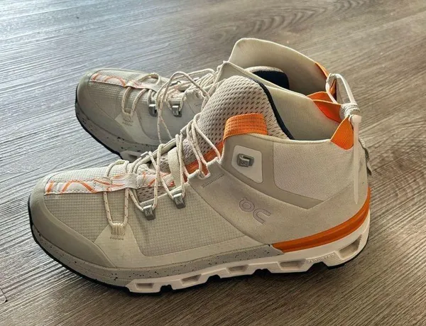 Women’s On Cloudtrax Hiking Shoes White Size 8.5 - Image 8