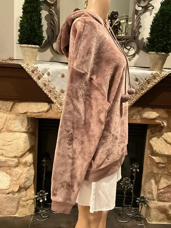 Old Crush Brown Soft Hoodie XL - Image 6