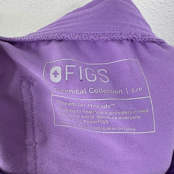 Figs Zamora Jogger Scrub‎ Pants in Lilac Dawn Size Xsmall - Image 5