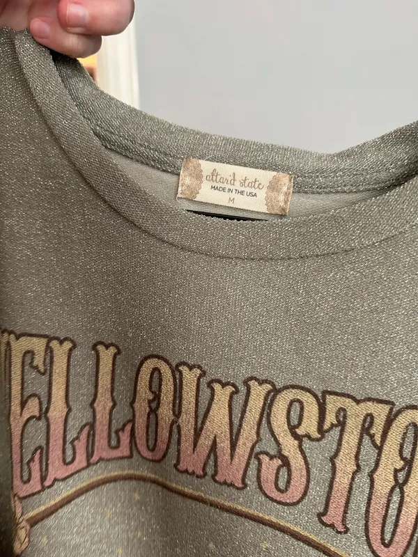 Altar'd State sparkly country tee - Image 3