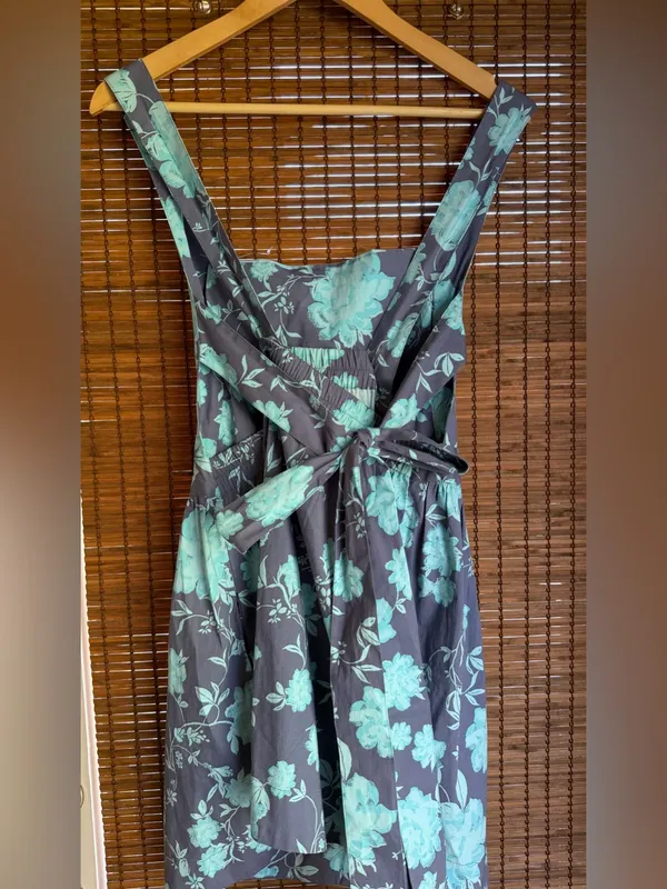 Free People Meet Me in Maui Floral Open Back Mini Dress Medium $128 - Image 6