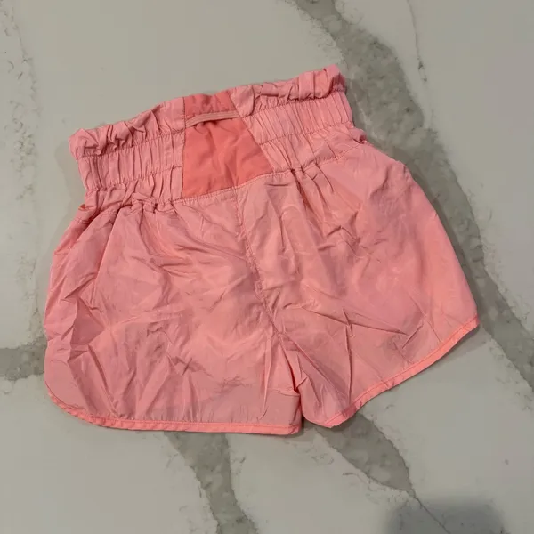 Free People Movement The Way Home High Waisted Shorts Women’s XS Palm Beach Pink - Image 6