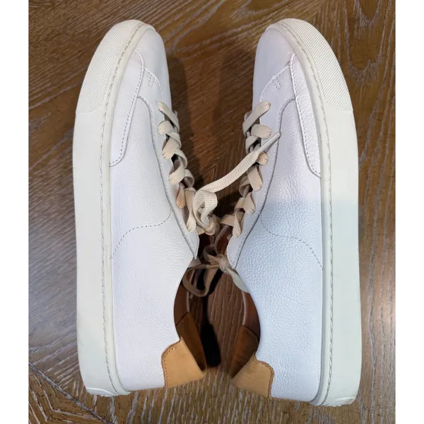 Soludos Ibiza Classic Sneaker Oasis White Leather Low Top Shoes Womens 11 - Image 9