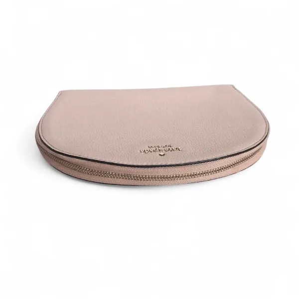 Kate Spade Half Moon Blush Leather Wristlet wallet $129 NEW - Image 3
