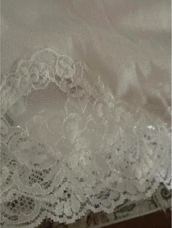 Nancy King White Lace Half Slip Small NWT Vintage - Image 3