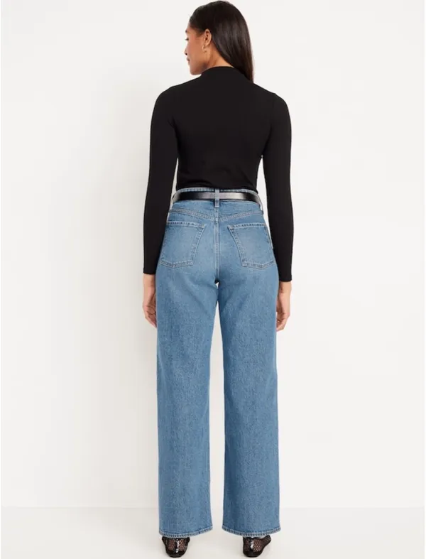 Old Navy Sky-Hi Jeans Wide-Leg - Image 2