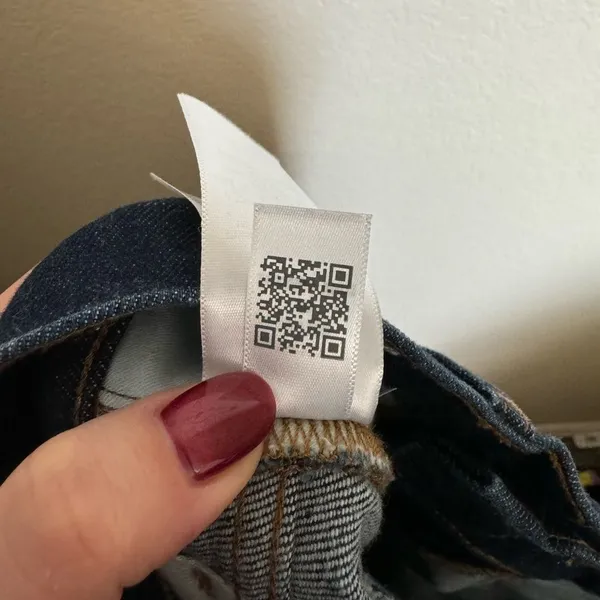 MADEWELL 90’s High‎ Rise Straight Size 26 in Norman Wash Dark Wash Blue - Image 12