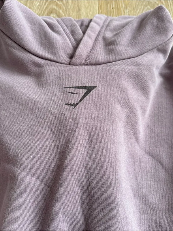 Gymshark Purple Hoodie Hooded Sweatshirt - Image 4