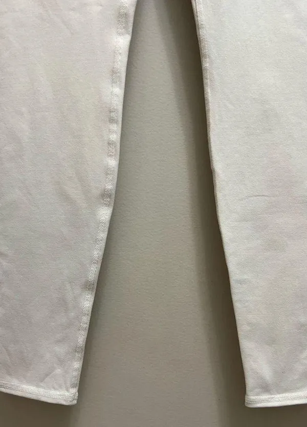 ALO Yoga 7/8 High Waist Air Brush Leggings White Size M - Image 4