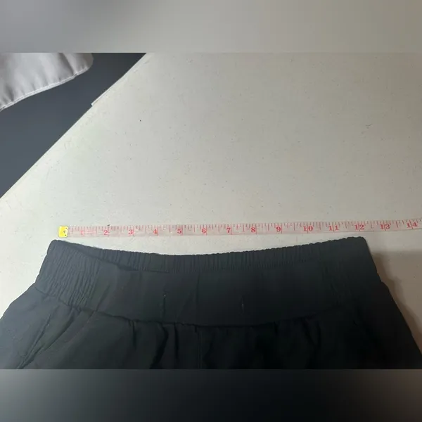 Lululemon Women’s Black Athletic Shorts No Tag, And No Drawstring - Image 4