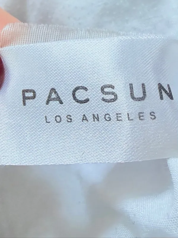 PacSun Mom Denim Shorts Light Wash High Rise Cuffed Size 29 - Image 7