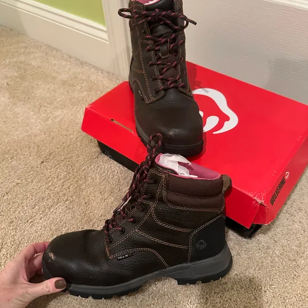 Wolverine Women's Piper Waterproof Composite Toe 6 " Construction Boot - Image 9