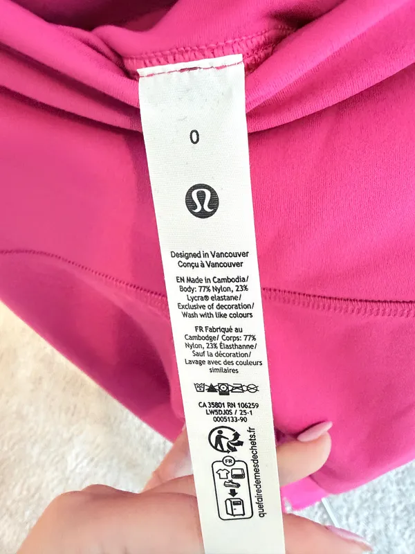 Lululemon Size 0 Wunder Train HR 28” Leggings - Image 7
