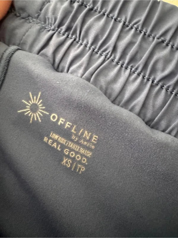OFFLINE By Aerie Ruched‎ Hot Stuff Short Monaco Blue - Image 11