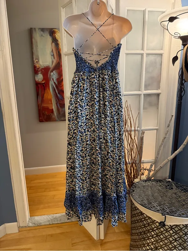 ✨Free People Smocked Floral Sundress XS ✨ - Image 6