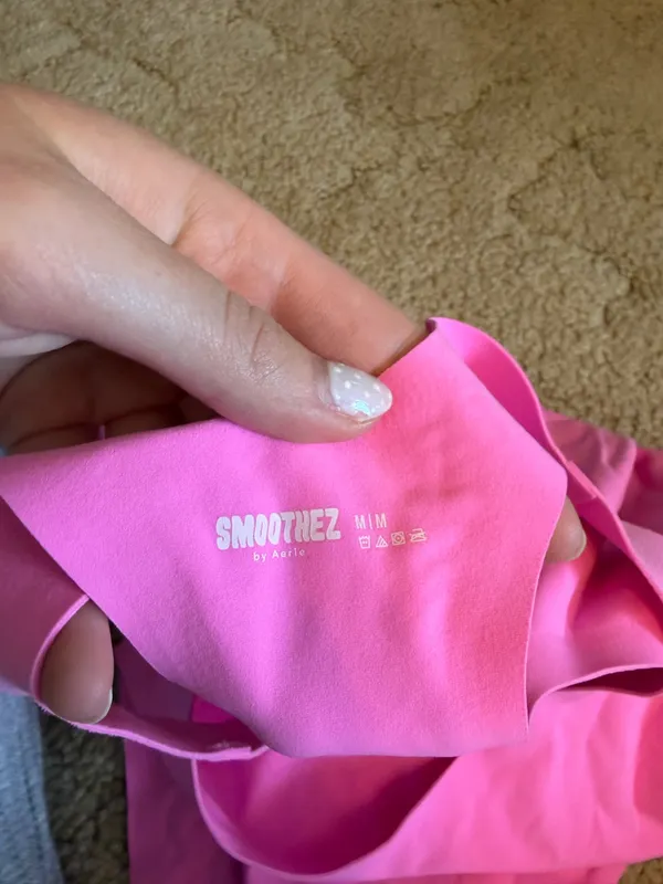 Aerie Bodysuit Smoothez Pink - Image 3